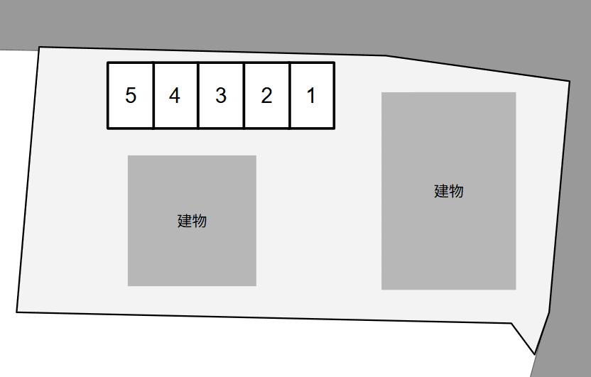 テラス小園台Ⅰの駐車配置図