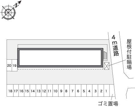 ヴィル　ヌーブ(15112)の駐車配置図