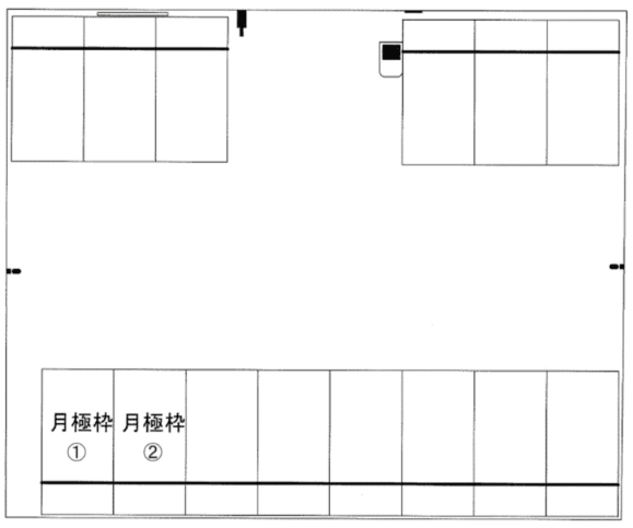 神戸西舞子第１の駐車配置図