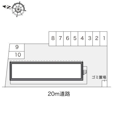 リベェール(15566)の駐車配置図
