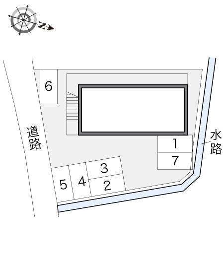 しばた(13856)の駐車配置図