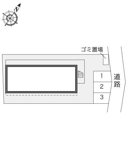 サンシャイン紫原(16339)の駐車配置図