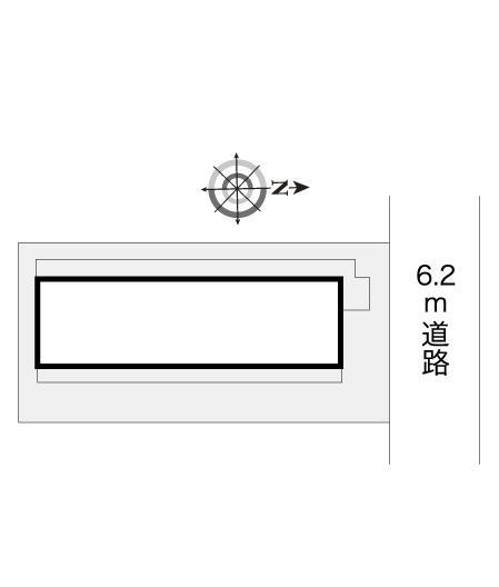 高木中央第１(5896)の駐車配置図