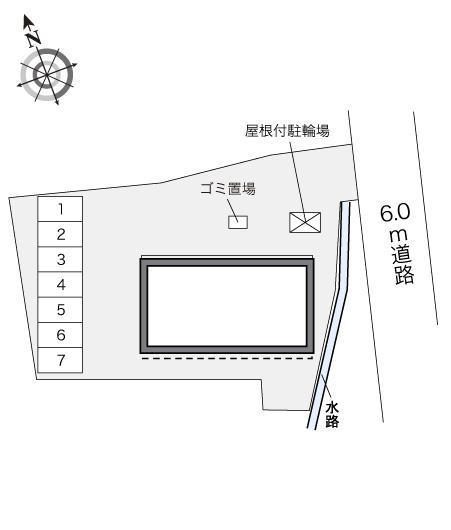 ＫＡＷＡＫＵＢＯ(29212)の駐車配置図