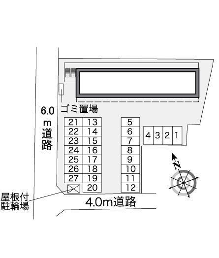 こずわの森(36566)の駐車配置図