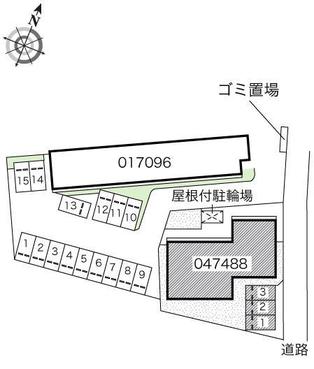ＪＫ３(47488)の駐車配置図