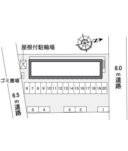 Ｈ＆Ｙ(36836)の駐車配置図