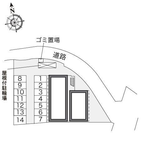 ぴゅあ(19008)の駐車配置図