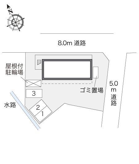 エスペランサ分梅(24841)の駐車配置図