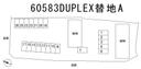 ＤＵＰＬＥＸ 替地Ａの駐車場