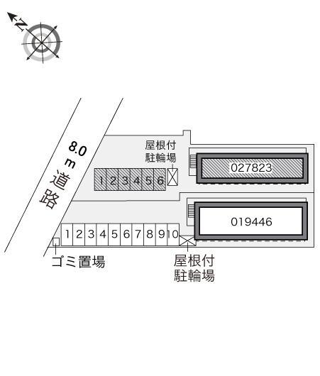ｆａｉｒｗｉｎｄ(27823)の駐車配置図