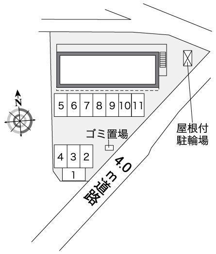 プライマリィ(35436)の駐車配置図