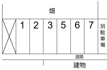 53駐車場の駐車配置図