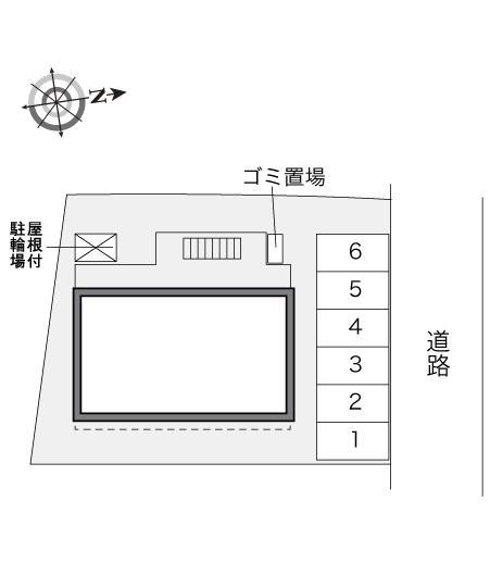 すみれⅠ(31170)の駐車配置図