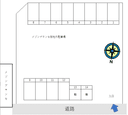 メゾンブランセ敷地外駐車場の駐車場