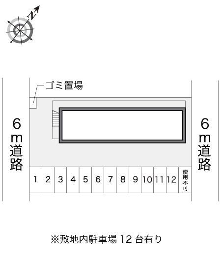 ラッキー(12531)の駐車配置図