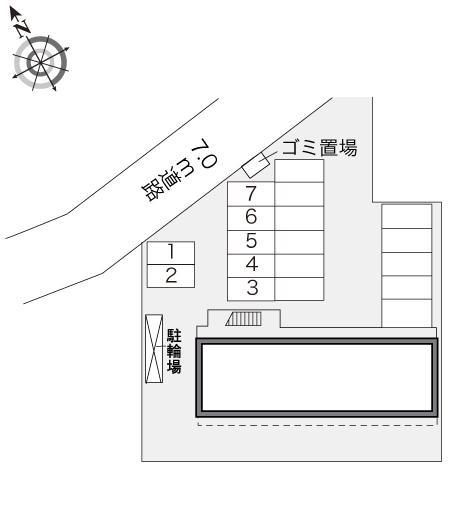 グッド　フォーチュン(24954)の駐車配置図
