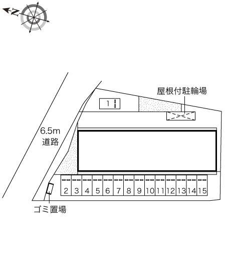 五十嵐さくらんぼ館(45572)の駐車配置図