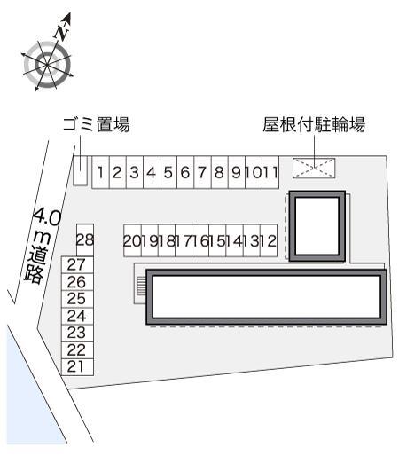 ＡｖｅｎｉｒＳｕｗａ(24787)の駐車配置図