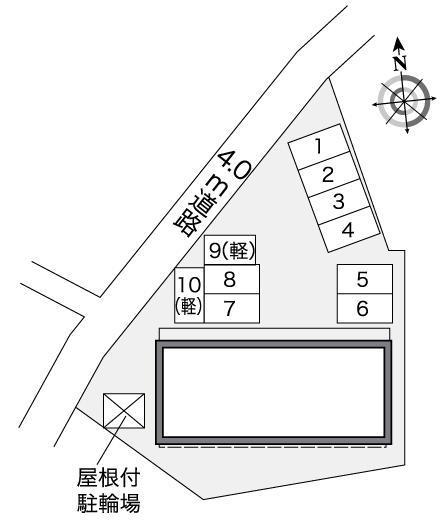 ＧＯＯＤＷＡＶＥ(26341)の駐車配置図