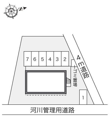 ピュア(15469)の駐車配置図