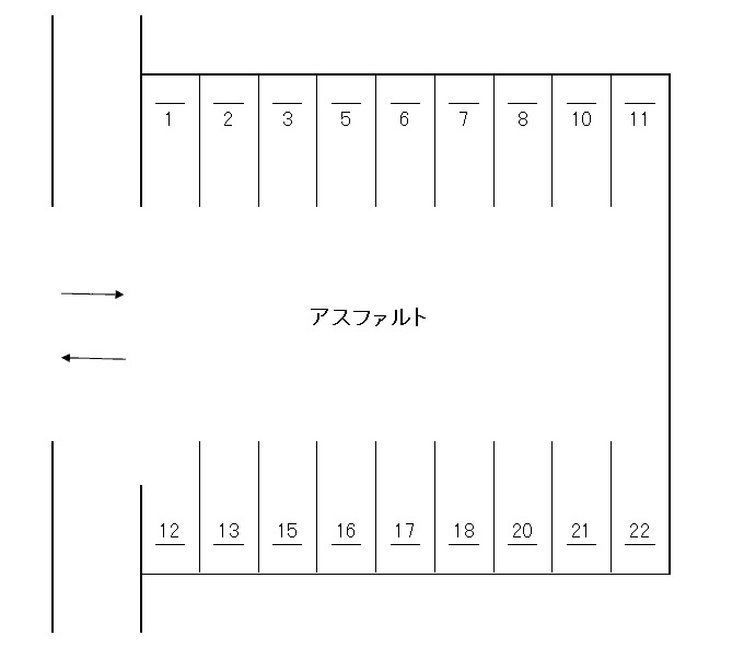 J-377の駐車配置図