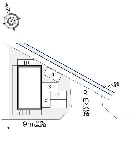 アムール(13156)の駐車配置図