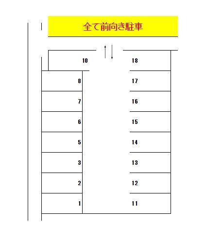 J-213の駐車配置図