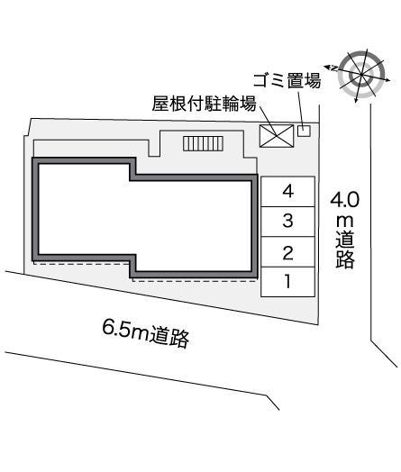 コトブキ　Ｃ(42410)の駐車配置図
