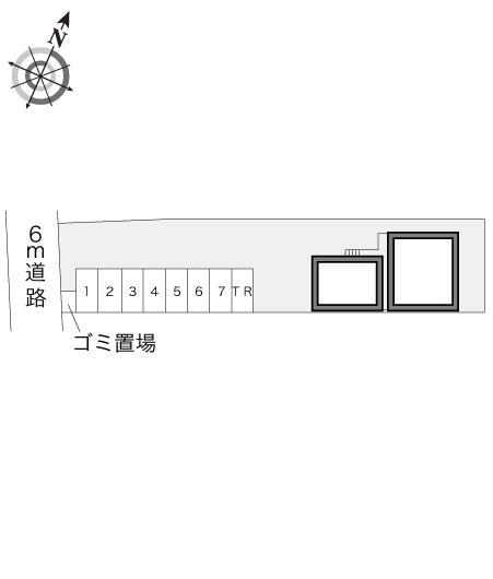 ＩＴＯ(10717)の駐車配置図