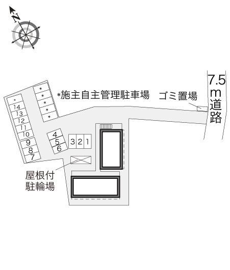 ビエント(29317)の駐車配置図