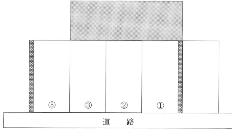 聖一色駐車場の駐車配置図