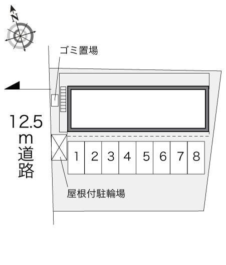 コンフォートＫ２(29100)の駐車配置図