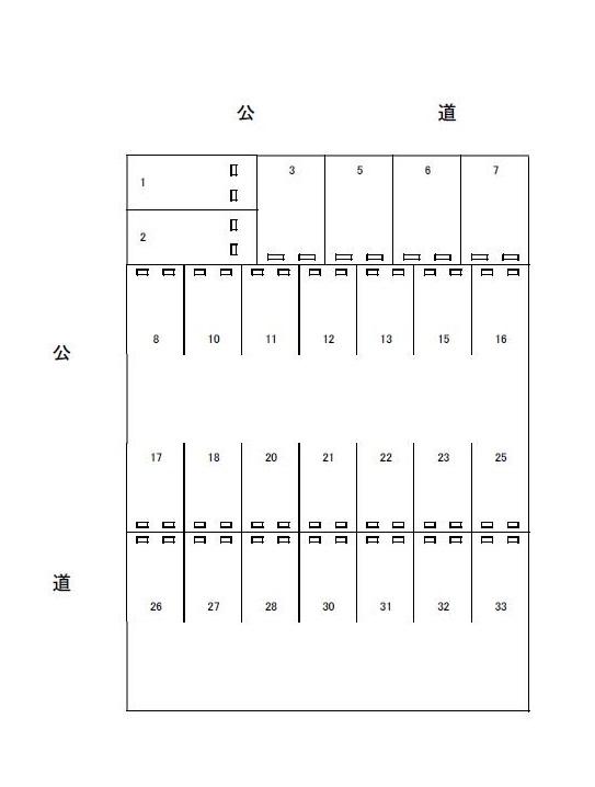 J-923の駐車配置図