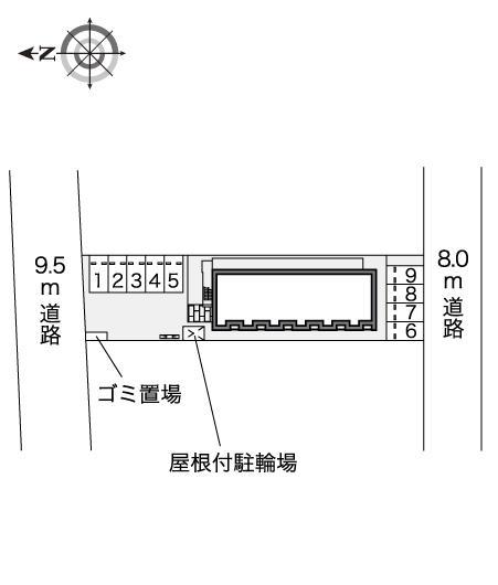 サーフライダーⅡ(52782)の駐車配置図