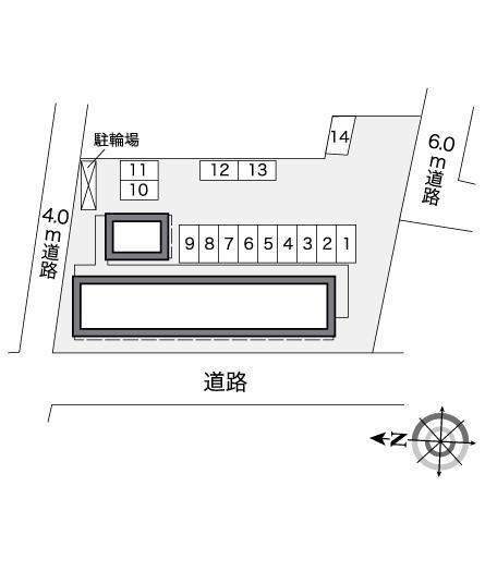 屋形の森(25341)の駐車配置図