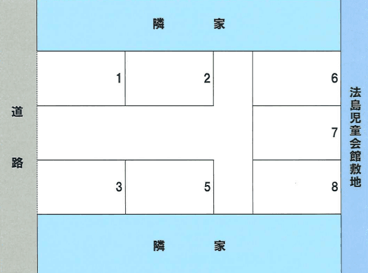 ＮパーキングⅡの駐車配置図