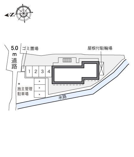 シオン(33255)の駐車配置図