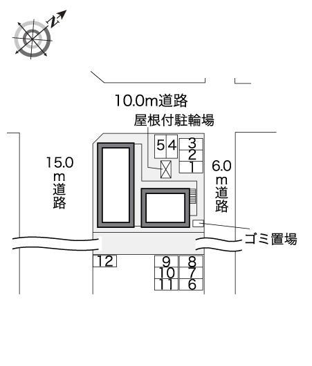 太郎(30794)　敷地外駐車場の駐車配置図