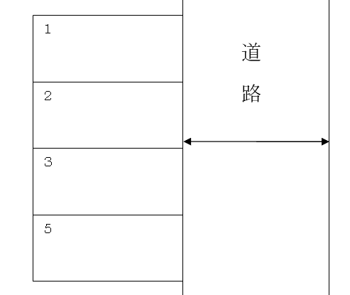 313駐車場の駐車配置図