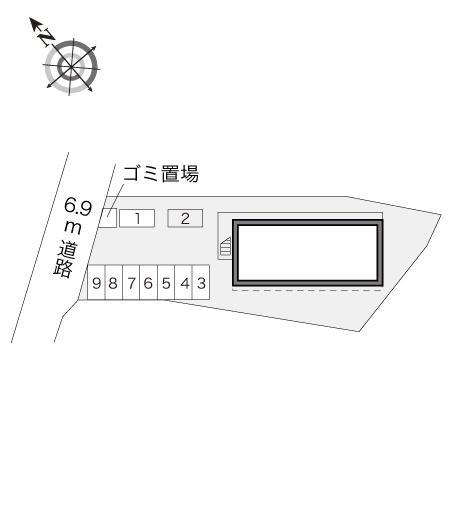 ジュンハイム(23179)の駐車配置図