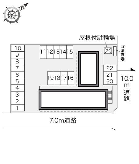 クレエ(29834)の駐車配置図