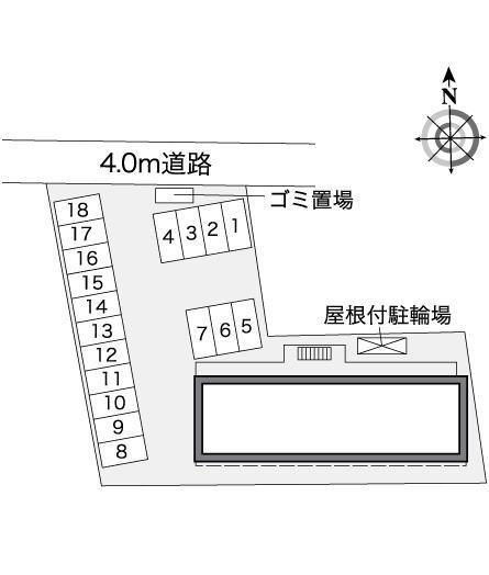 ＤＲＥＡＭⅡ(36639)の駐車配置図