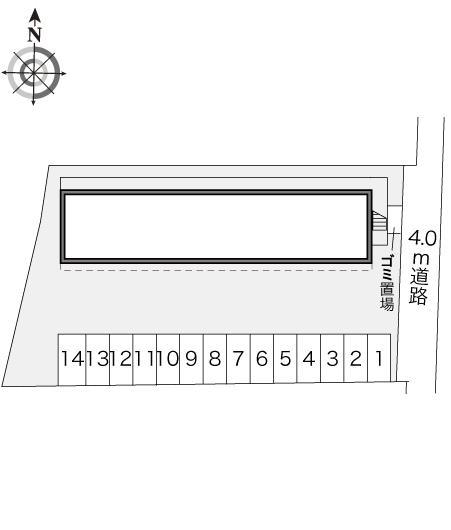 唐ヶ原(17470)の駐車配置図