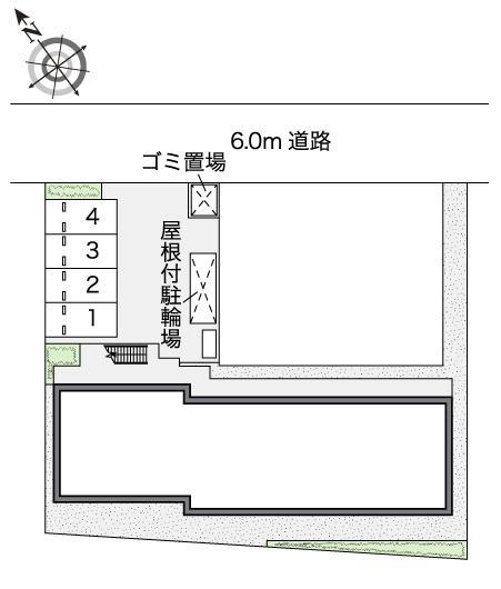 メゾンボナール(48277)の駐車配置図