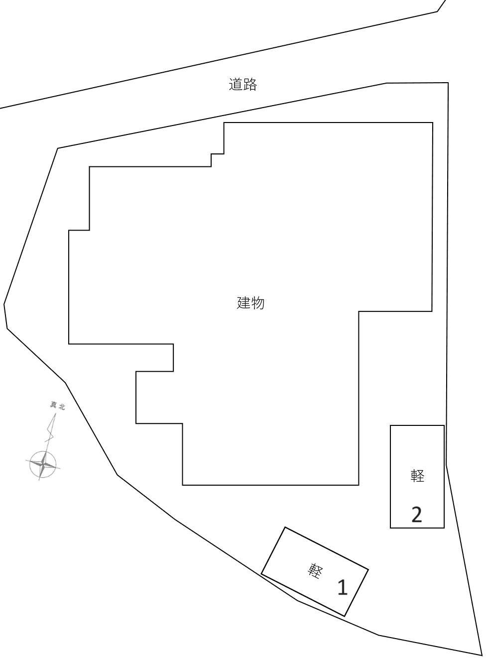 Lien高取(入居者専用)の駐車配置図