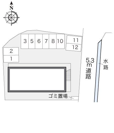 Ｓｅｔｏ　Ｌａｎｄｓ　Ｍ＆Ｋ(13087)の駐車配置図
