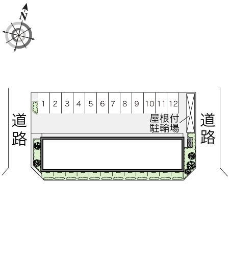 寿(13782)の駐車配置図