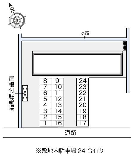 ペイサージュ(21656)の駐車配置図