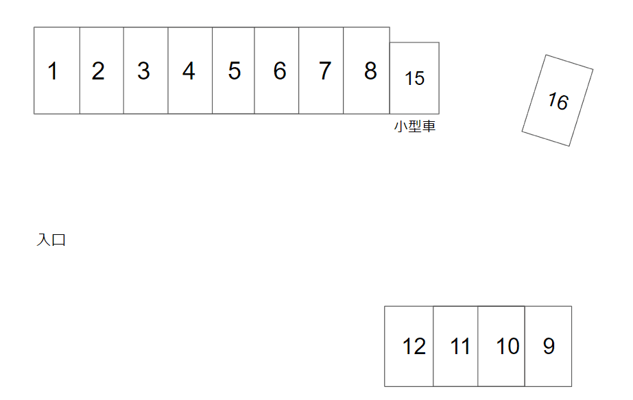 s-19の駐車配置図